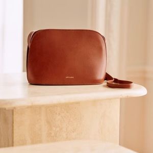 Sézane Heritage Leather Victor Bag